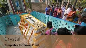  Presentation with father birthday - Presentation design having kumrokhali-india-february-23-2020 background and a coral colored foreground