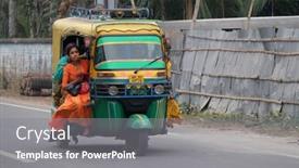  Presentation with tuk - Amazing PPT layouts having kumrokhali-india-february-24-2020 backdrop and a gray colored foreground