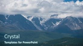  Presentation with russia - Presentation design featuring kurai-steppe-and-north-chui background and a ocean colored foreground