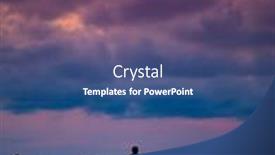  Presentation with indonesia - PPT theme with kuta-beach-at-sunset background and a ocean colored foreground