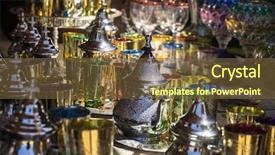  Presentation with glass teapot - Audience pleasing PPT layouts consisting of kuwait - arabic teapot various glass vessels backdrop and a tawny brown colored foreground