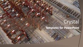  Presentation with container port - 