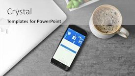  Presentation with facebook - Slides featuring kyiv-ukraine-december-5-2017 background and a light gray colored foreground