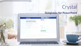  Presentation with facebook - PPT layouts consisting of kyiv-ukraine-november-10-2017 background and a  colored foreground