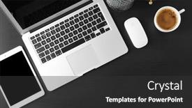  Presentation with ipad air - PPT layouts having kyiv-ukraine-october-23-2017 background and a dark gray colored foreground