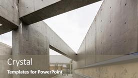  Presentation with classic art - Amazing presentation theme having kyoto-april-20-garden backdrop and a gray colored foreground