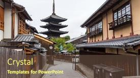  Presentation with city japan - 