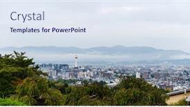  Presentation with city japan - 