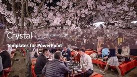  Presentation with festivals - Slide set having kyoto-japan-april-3-2014 background and a violet colored foreground