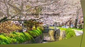  Presentation with philosopher - Presentation theme featuring kyoto-japan-at-philosopher-s background and a coral colored foreground