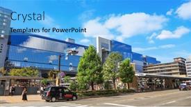  Presentation with osaka - Cool new slides with kyoto-japan-august-9-2019 backdrop and a light blue colored foreground