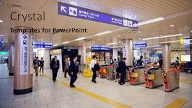  Presentation with city japan - 