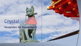  Presentation with traditional japan - PPT theme enhanced with kyoto-japan-november-10-2016 background and a lemonade colored foreground