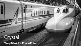  Presentation with high speed railway - 