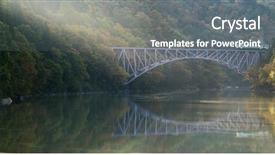  Presentation with fall foliage - Slide deck with kyouryou in mishima fukushima japan background and a gray colored foreground