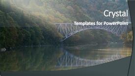  Presentation with fall foliage - Slide deck consisting of kyouryou in mishima fukushima japan background and a gray colored foreground