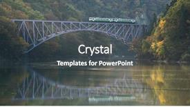  Presentation with fall foliage - Audience pleasing slides consisting of kyouryou in mishima fukushima japan backdrop and a dark gray colored foreground