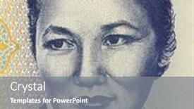  Presentation with ballerina - Slides featuring kyrgyzstan-circa-1994-bubusara-beyshenalieva background and a gray colored foreground