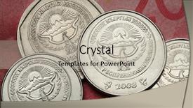  Presentation with uae national day - Presentation having kyrgyzstan depicted in kyrgyzstani som background and a  colored foreground