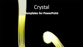  Presentation with black light - Audience pleasing slide deck consisting of l - created by light alphabet over black background backdrop and a black colored foreground