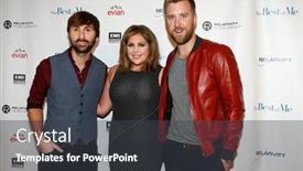  Presentation with hall fame - PPT theme featuring l-r-dave-haywood-hillary background and a dark gray colored foreground