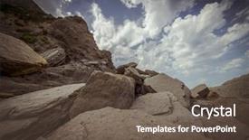  Presentation with beach rocks - Slides consisting of la arn a in santander background and a  colored foreground