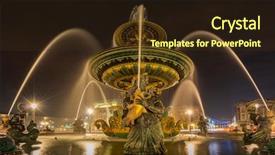  Presentation with paris france war - Slide set consisting of la concorde in paris france background and a tawny brown colored foreground