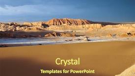  Presentation with thunderstorm - Colorful slide set enhanced with la luna in the atacama backdrop and a tawny brown colored foreground