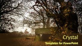  Presentation with rock - Slides with la-roche-aux-fees background and a tawny brown colored foreground