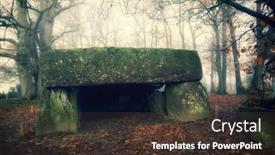  Presentation with preserved - PPT theme enhanced with la-roche-aux-fees background and a  colored foreground