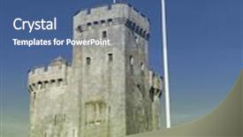  Presentation with saint - Beautiful presentation featuring la rochelle the saint-nicholas tower france backdrop and a ocean colored foreground