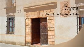  Presentation with roberto clemente - Amazing slides having la sant - san clemente village in cuenca backdrop and a coral colored foreground