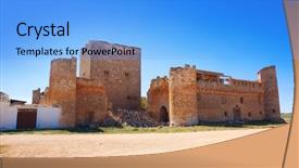  Presentation with cake grain and saint - Cool new theme with la sant - santiago de la torre backdrop and a light blue colored foreground