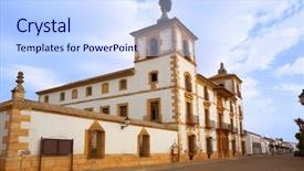  Presentation with palacio de bellas artes - Amazing theme having la sant - tembleque palacio de las torres backdrop and a  colored foreground