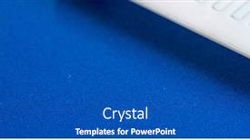  Presentation with microfluidic - Slide deck enhanced with lab-on-chip-microfluidic-device background and a teal colored foreground