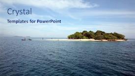  Presentation with haiti - Audience pleasing slide set consisting of labadee-haiti-september-27-2015 backdrop and a light blue colored foreground