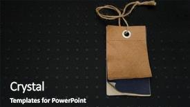  Presentation with black - Amazing presentation theme having label on a black background backdrop and a  colored foreground