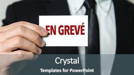  Presentation with french revolution in tourism - Amazing presentation design having labor strike - striking in french backdrop and a ocean colored foreground