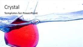  Presentation with laboratory equipment - Colorful PPT theme enhanced with laboratory equipment backdrop and a white colored foreground