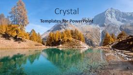  Presentation with lac - Presentation featuring lac-bleu-in-arolla-switzerland and a light blue colored foreground