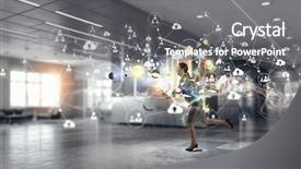  Presentation with innovation - Colorful PPT layouts enhanced with lack innovation - business on the move mixed backdrop and a gray colored foreground