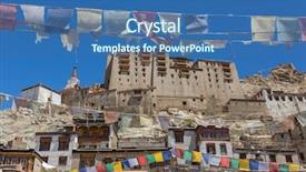  Presentation with kashmir - PPT theme consisting of ladakh jammu and kashmir background and a  colored foreground