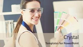  Presentation with holding hands old young - PPT theme enhanced with ladder men women - young woman holding a color background and a lemonade colored foreground