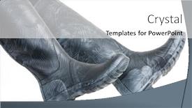  Presentation with gray - Beautiful slides featuring ladies-modern-black-gray-patterned backdrop and a white colored foreground