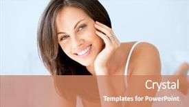  Presentation with black women beautiful woman - Beautiful theme featuring lady - beautiful young woman portrait backdrop and a coral colored foreground