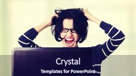  Presentation with young man holdng laptop on lap money - Amazing presentation having lady computer - frustrated woman working on laptop backdrop and a navy blue colored foreground