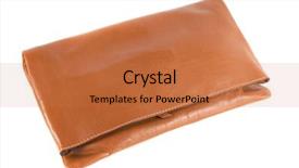  Presentation with fashion handbag - Presentation theme with lady handbag clutch fashion of 2011 year background and a coral colored foreground