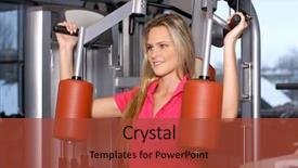  Presentation with digital lady leader - Presentation with lady working on the butterfly background and a  colored foreground