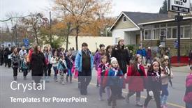  Presentation with tribute - Cool new presentation theme with ladysmith-bc-canada-nov-11 backdrop and a gray colored foreground