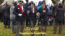  Presentation with tribute - Colorful theme enhanced with ladysmith-bc-canada-nov-11 backdrop and a tawny brown colored foreground